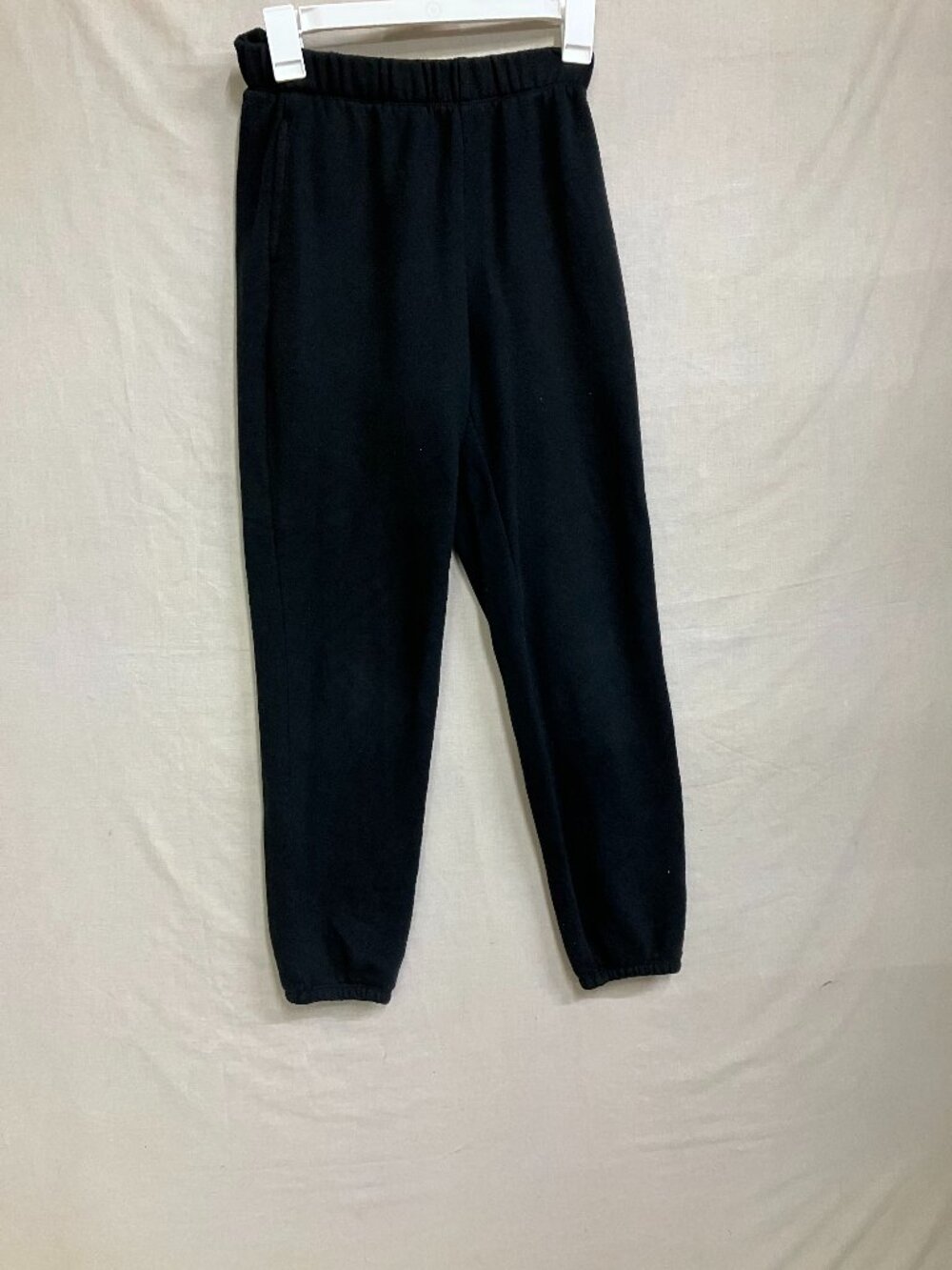 Aerie Women's Jogger Sweatpants XS Short Black Fleece Lounge Activewear